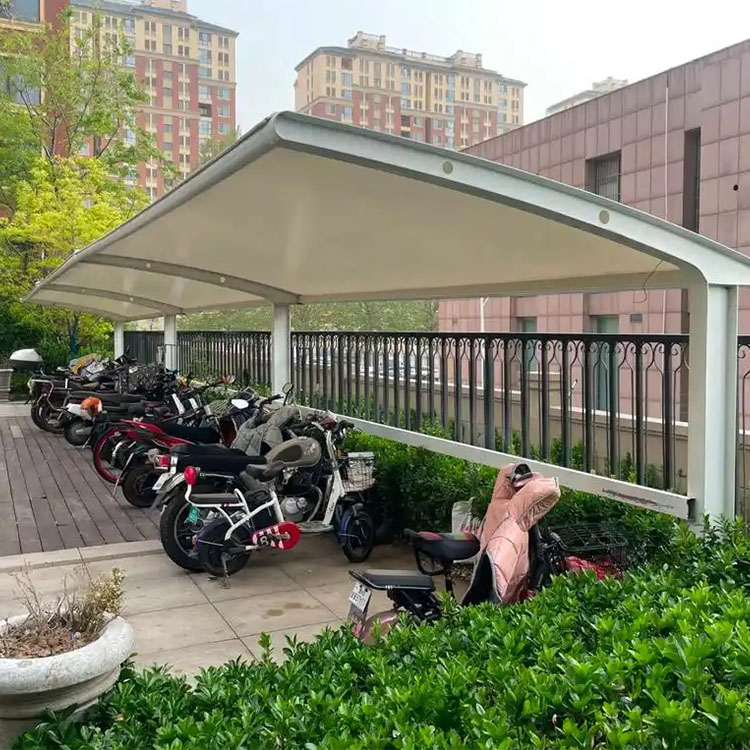 阳新县膜结构电动车棚